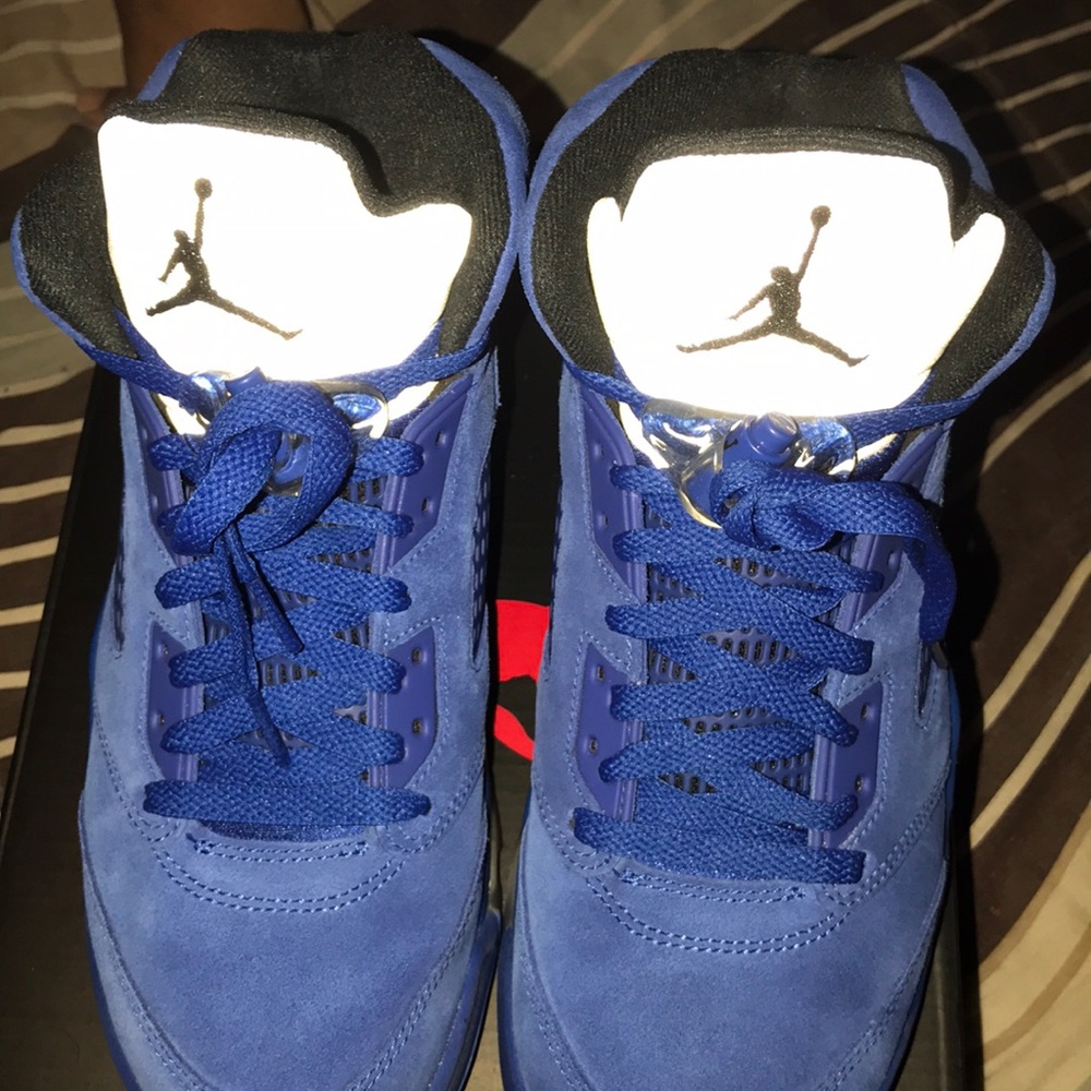 Jordan 5 Blue Suede